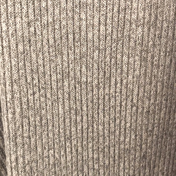 NEW [Anthropologie] Maronie Grey Ribbed Adjustable Spaghetti Strap Dress Size M - Picture 9 of 10